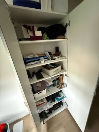 Armario PAX 75x35x201cm con 5 baldas