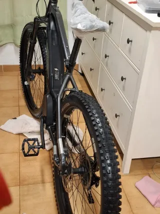 Bicicleta eléctrica Rockrider E-ST900