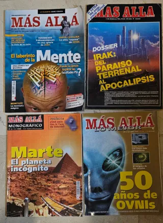 Revistas MAS ALLA antiguas