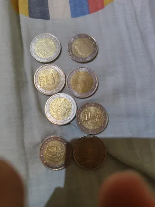 Lote monedas 2 euros conmemorativas