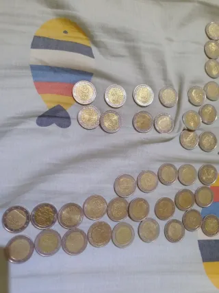 Lote monedas 2 euros conmemorativas