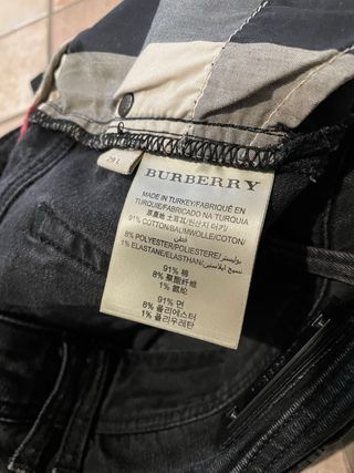 Jeans Burberry neri