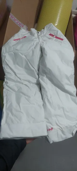 Pantalón de esquí para niña blanco Talla8