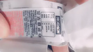 Pantalón de esquí para niña blanco Talla8