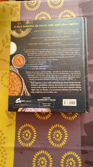 Cocina india vegana: Recetas tradicionales y cr...