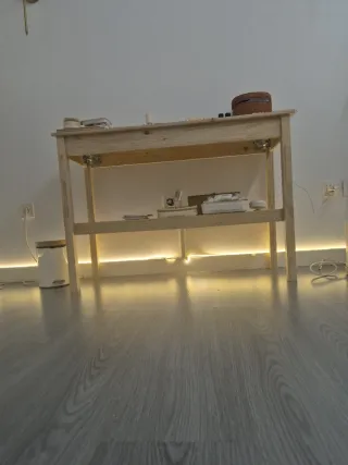 Recibidor de madera maciza