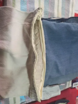 Bolsos vaqueros con dibujo