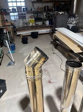 Tubos Inox Chimenea 120mm