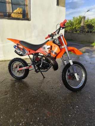 Moto Enduro/Motocross Naranja Mini Rieju MX 50