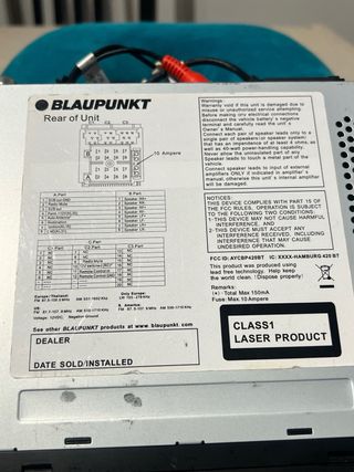 Radio Blaupunkt Hamburg 420 BT