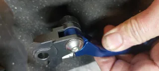 Juego Manetas Pit Bike Azul