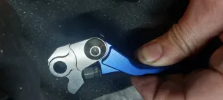 Juego Manetas Pit Bike Azul