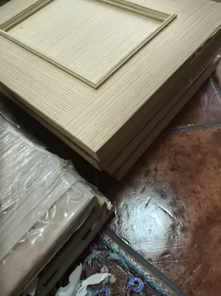 Puertas Altas Armario Madera Maciza