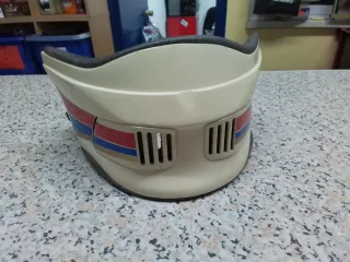 Visera y mentonera cross clásico