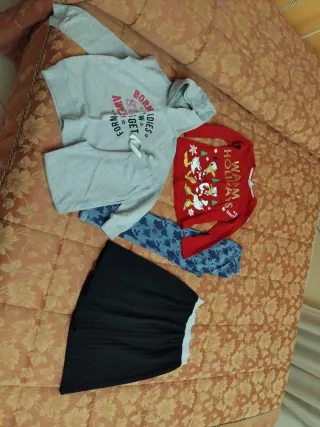 Lotto abbigliamento 8/9 anni