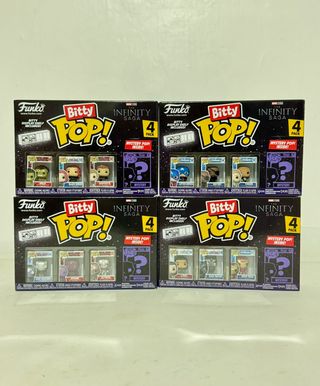 4 Funko Bitty Pop! Marvel Infinity Saga
