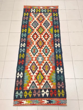 Tappeto Kilim afgano 199x80 cm