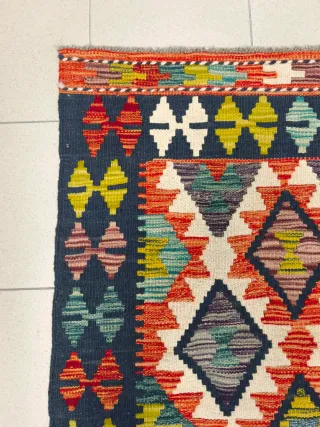 Tappeto Kilim afgano 199x80 cm