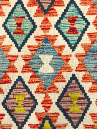 Tappeto Kilim afgano 199x80 cm