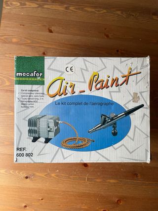 Kit aerógrafo y compresor Mecalor Air-Paint