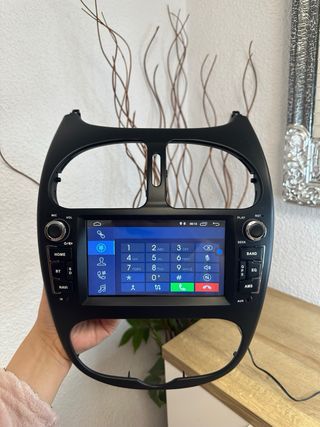 Radio Coche pantalla para Peugeot 206