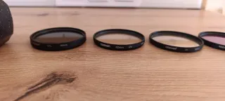 Flash Neewer con 2 receptores y 4 filtros