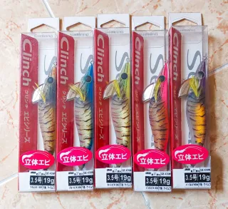 Poteras pesca eging calamar Shimano sephia Clinch