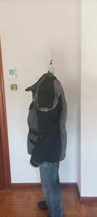 Chaqueta de cordura para moto con forro. Talla 2XL