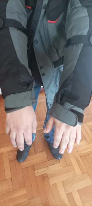 Chaqueta de cordura para moto con forro. Talla 2XL