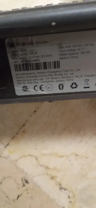 GRAN OCASIÓN PATINETE ELÉCTRICO