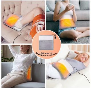 Calentador de pies USB gris nuevo