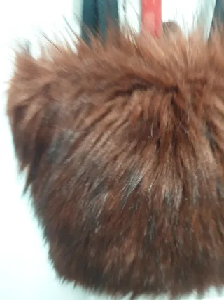 Bolso pelo marrón