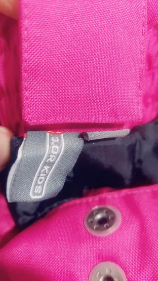 Pantalón de esquí rosa talla 4