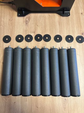 Patas de cama 25 cm (8 unidades)