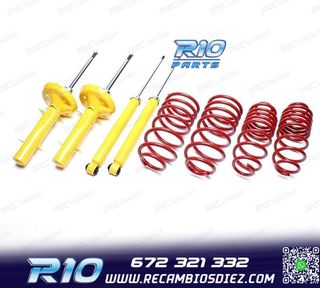 KIT SUSPENSIÓN DEPORTIVA PARA SKODA