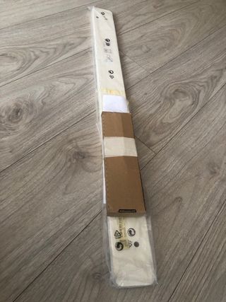 Barandilla blanca para cama