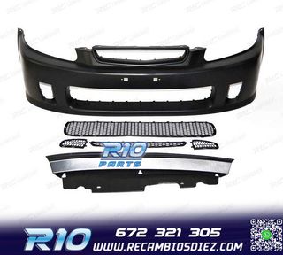 PARAGOLPES DELANTERO HONDA CIVIC 96-98 LOOK N1