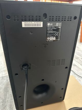 Barra de Sonido LG Negra