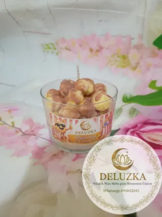 Vela aromática palomitas dulces