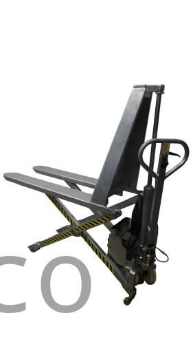 Transpaleta Tijera Galvanizada Eléctrica - 1000 Kg