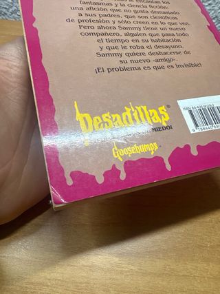 Mi mejor amigo es invisible libro pesadillas