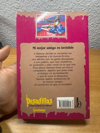 Mi mejor amigo es invisible libro pesadillas