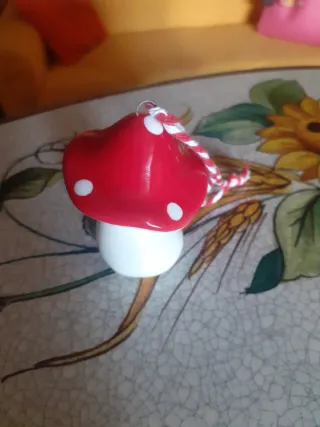 Addobbi fungo rosso e bianco