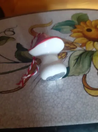Addobbi fungo rosso e bianco