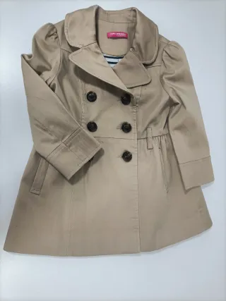 Gabardina Niña YOUNG DIMENSION Beige Talla XS