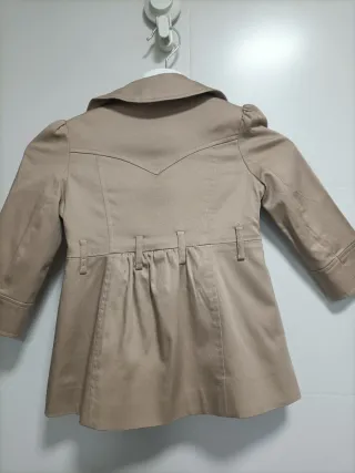 Gabardina Niña YOUNG DIMENSION Beige Talla XS