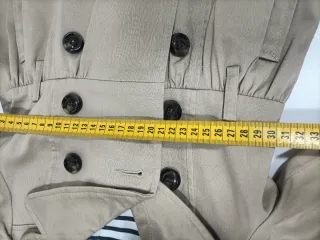 Gabardina Niña YOUNG DIMENSION Beige Talla XS