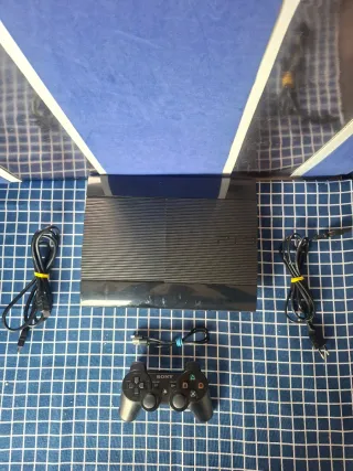 PS3 500GB SUPERSLIM ORIGINAL COMPLETA