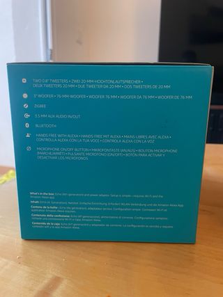 Amazon Echo 4ta Gen Negro (grande)