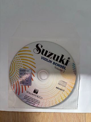 Método Suzuki Violín completo 4 volumenes.